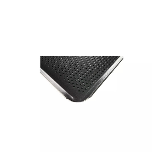 Aluminium bakplaat 40/60 - geperforeerd (teflon)