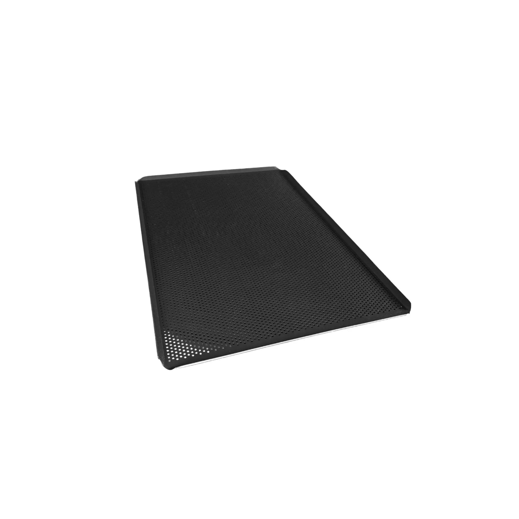 Aluminium bakplaat 40/60 - geperforeerd (teflon)