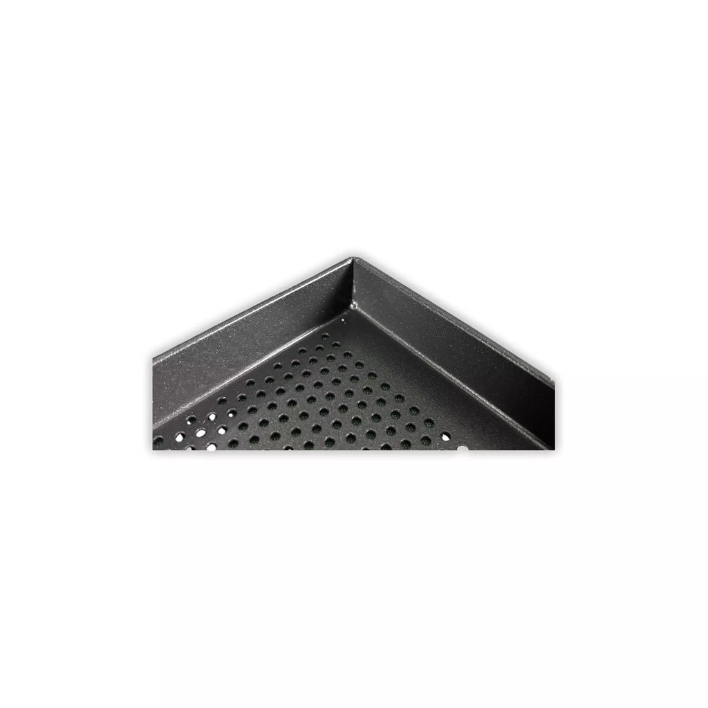 Aluminium bakplaat 60/80 - geperforeerd (teflon)
