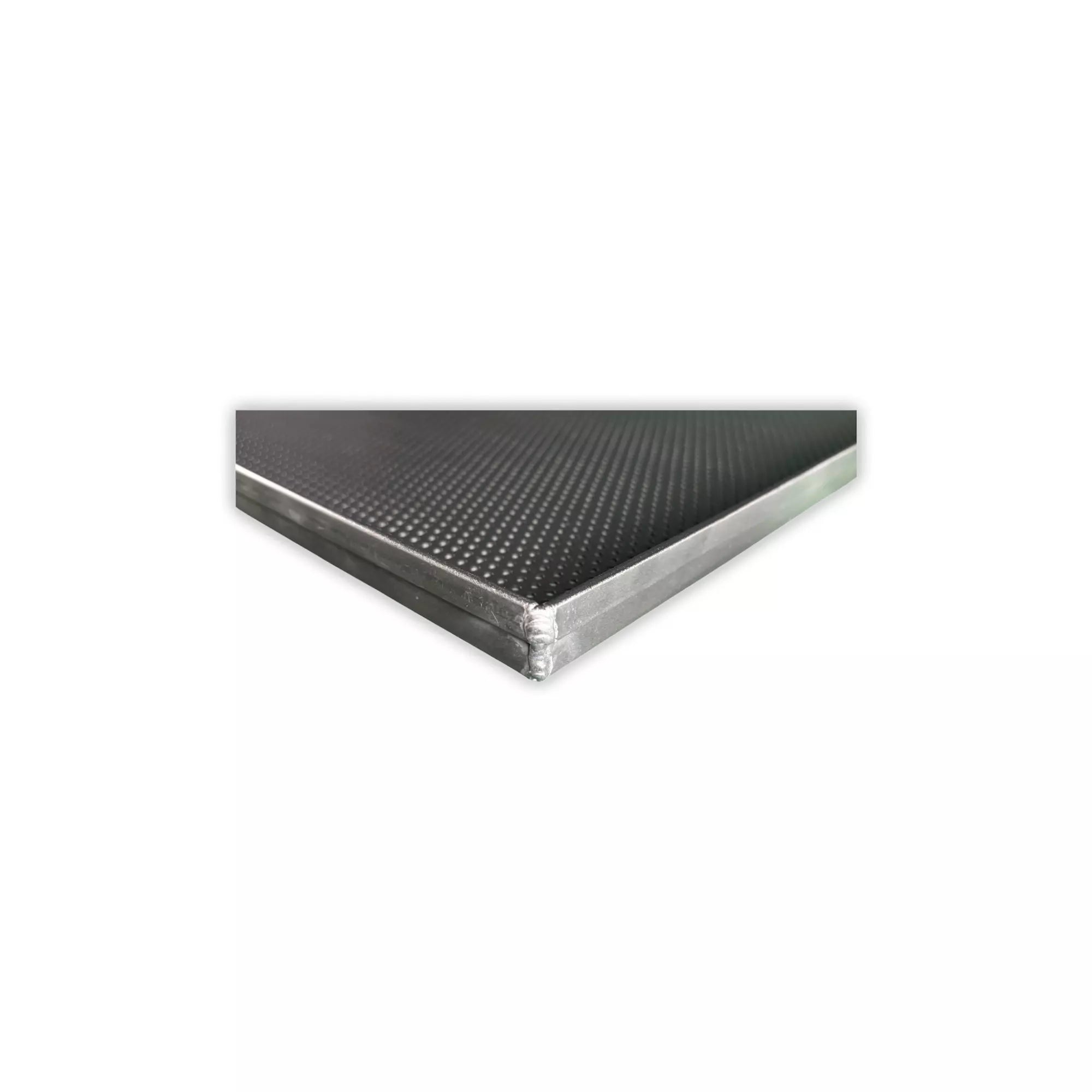 Aluminium bakplaat 60/80 - geperforeerd (teflon)