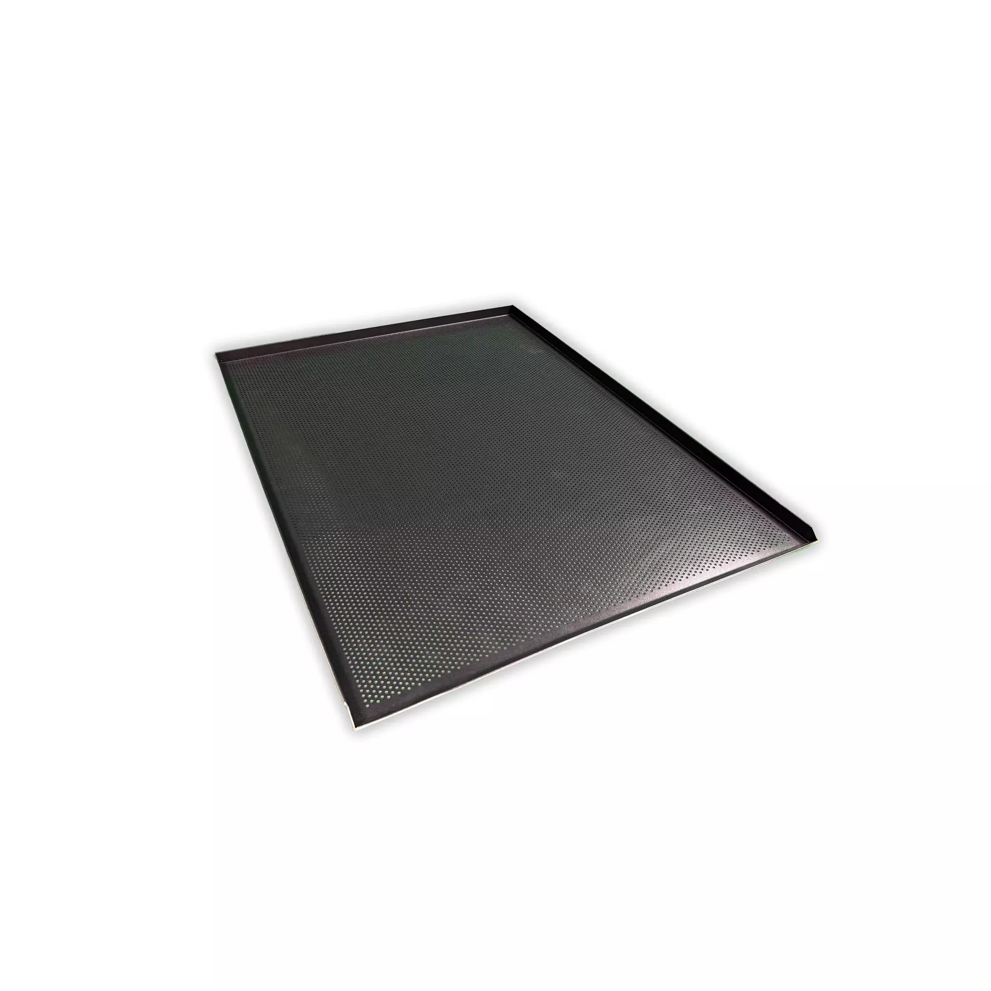 Aluminium bakplaat 60/80 - geperforeerd (teflon)